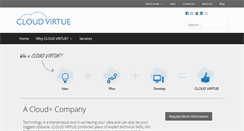 Desktop Screenshot of cloudvirtue.com